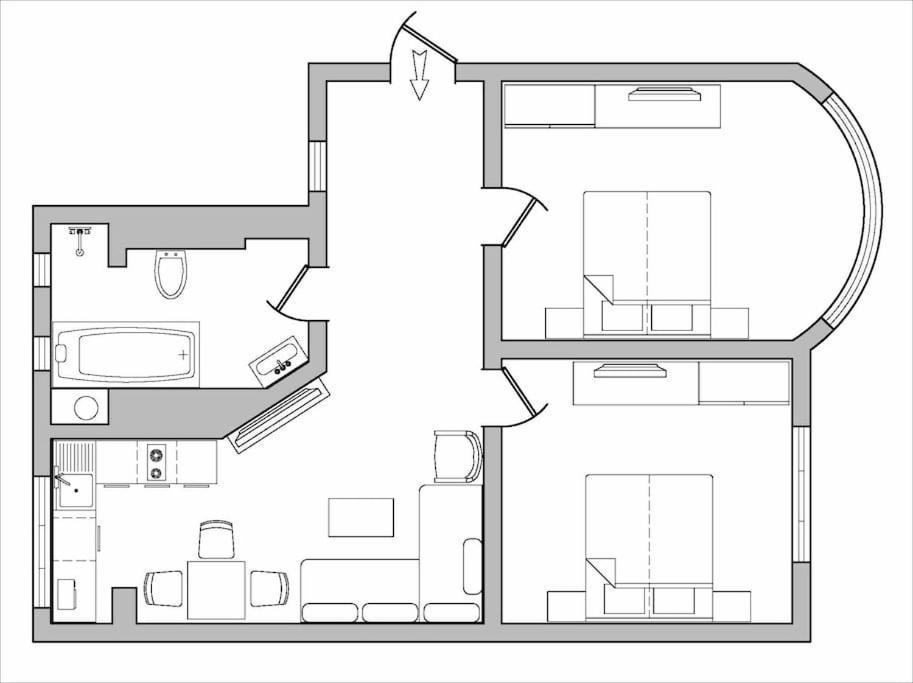 סופיה High Tech - Luxurious Apartment מראה חיצוני תמונה